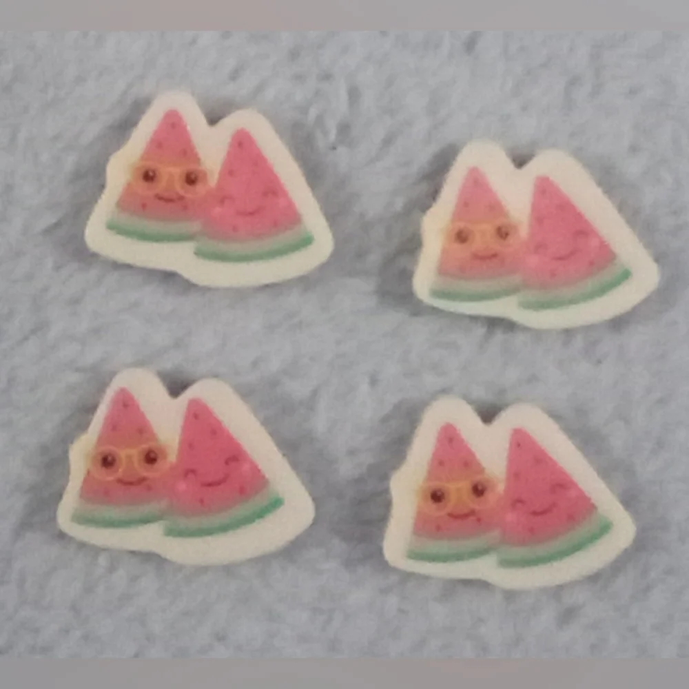 Scented Watermelon Erasers (set of four)